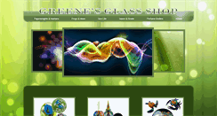 Desktop Screenshot of greenesglassshop.com